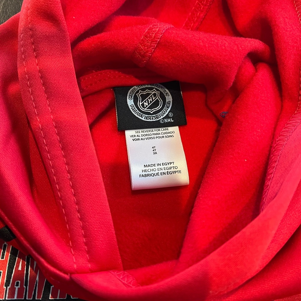 Kid’s Chicago Blackhawks Hoodie - NWT - Picture 2 of 3